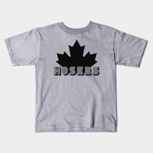 Hosers (Black) Kids T-Shirt